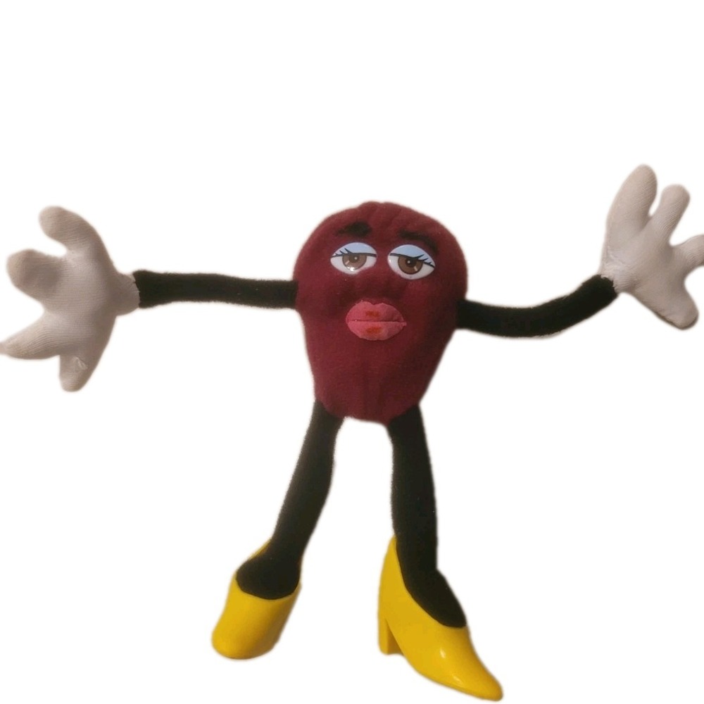 Hardee's Plush Bendable California Raisins - Lady (1988) Applause